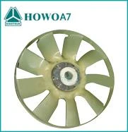 Sinotruk HOWO A7 เครื่องยนต์อะไหล่ชิ้นส่วนพัดลมขา VG1246060051 สำหรับโบลิเวีย/ลาปาซ