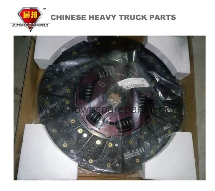 HOWO 336 Dump Truck Clutch Disc Plate WG9725161390